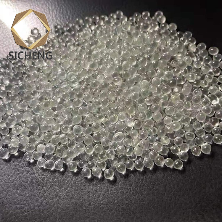 玻璃珠4-5mm 透明实心玻璃珠